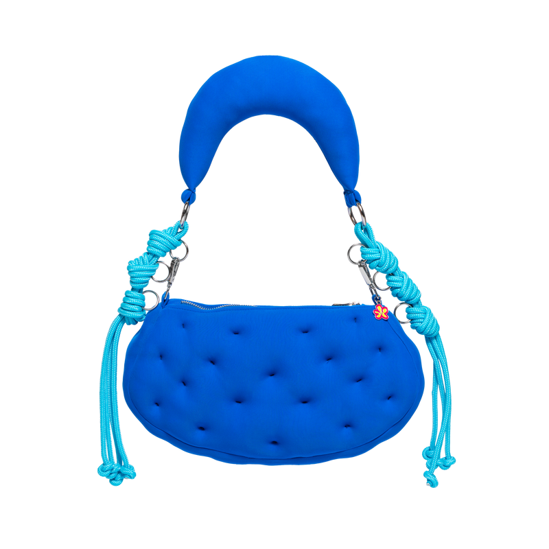 Mini Moonflower Purse (Royal Blue)
