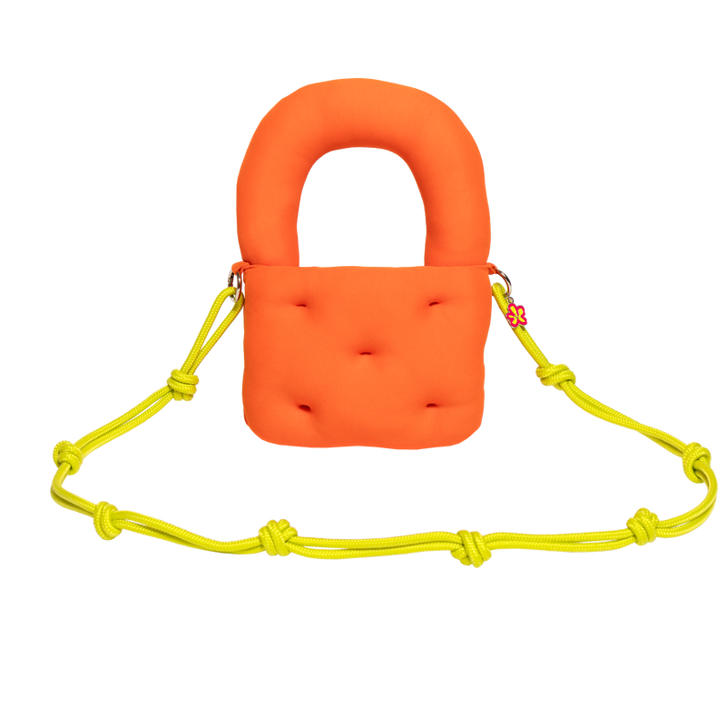 Mini Plush Purse (Orange)