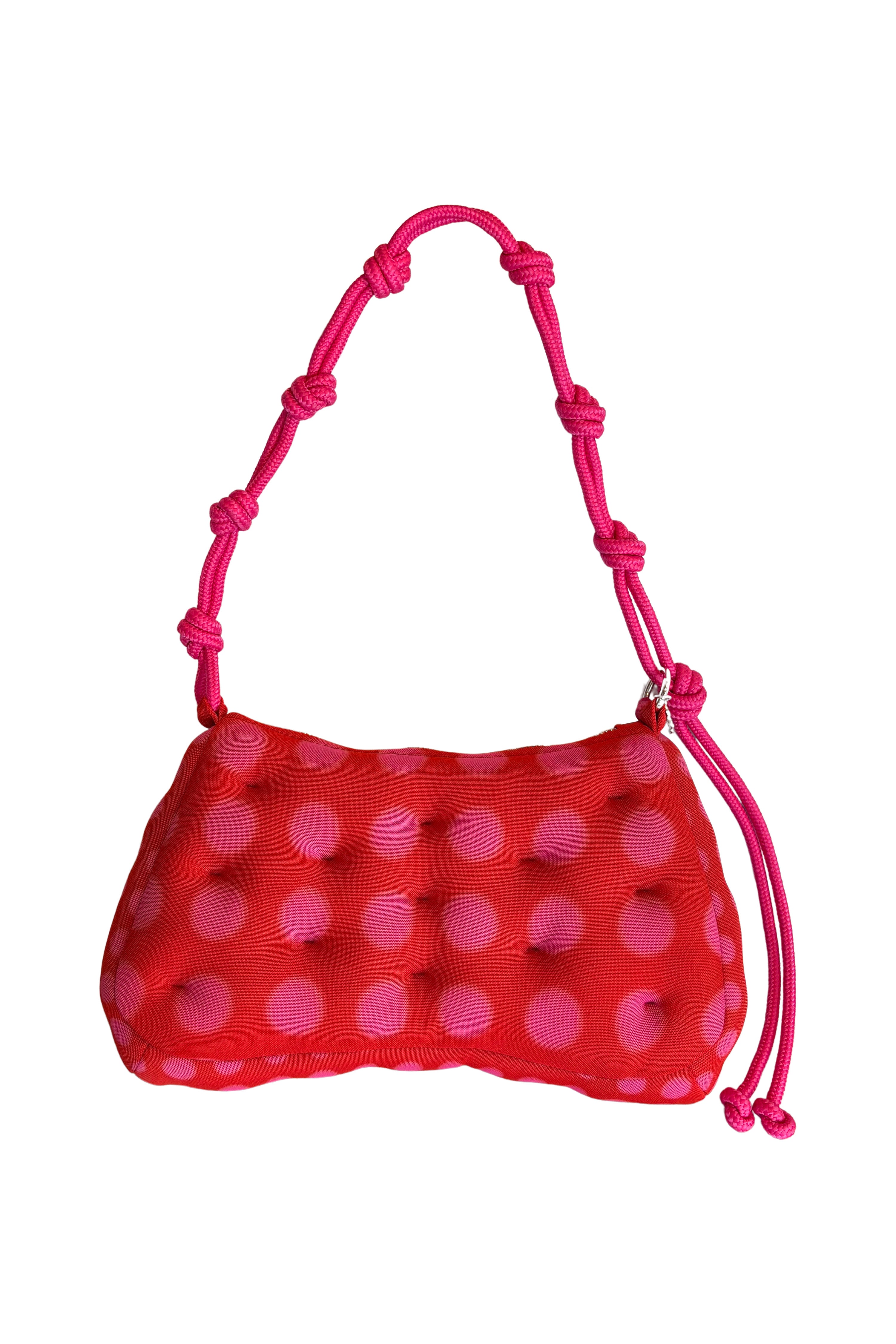Poppy Purse - Red and Fuchsia dot – Marshall Columbia