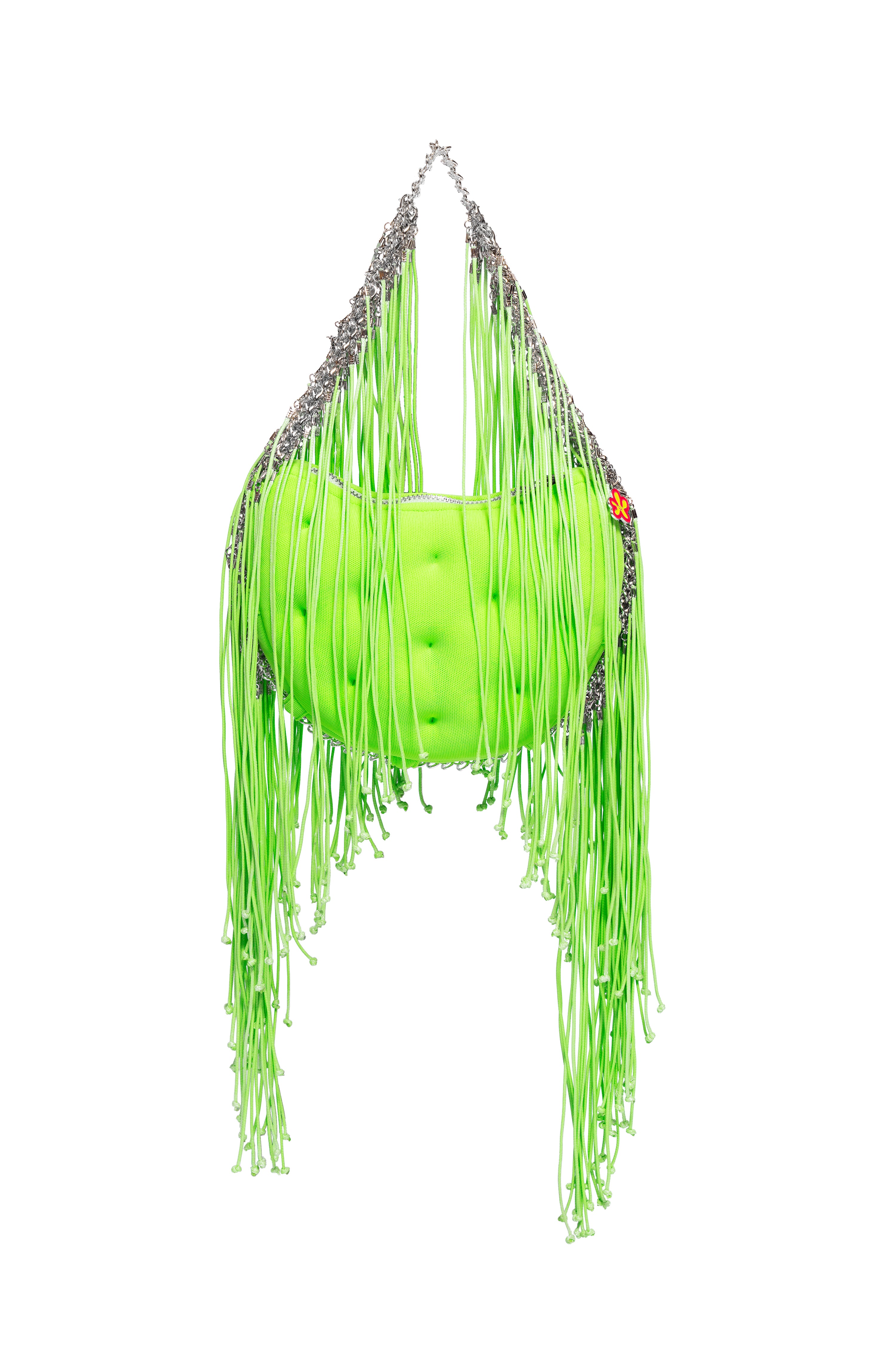 Willow Plush Purse - Lime