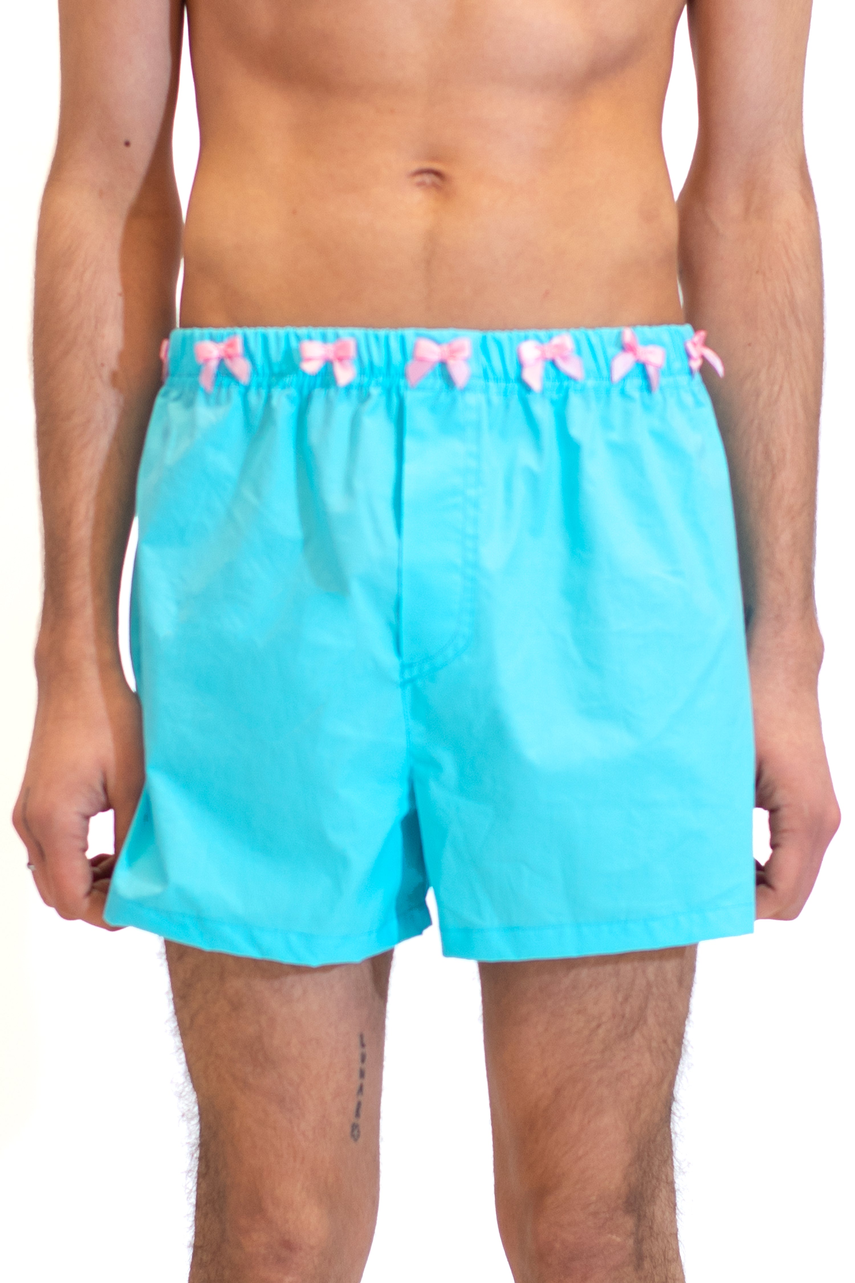 Bow Boxers - Turquoise