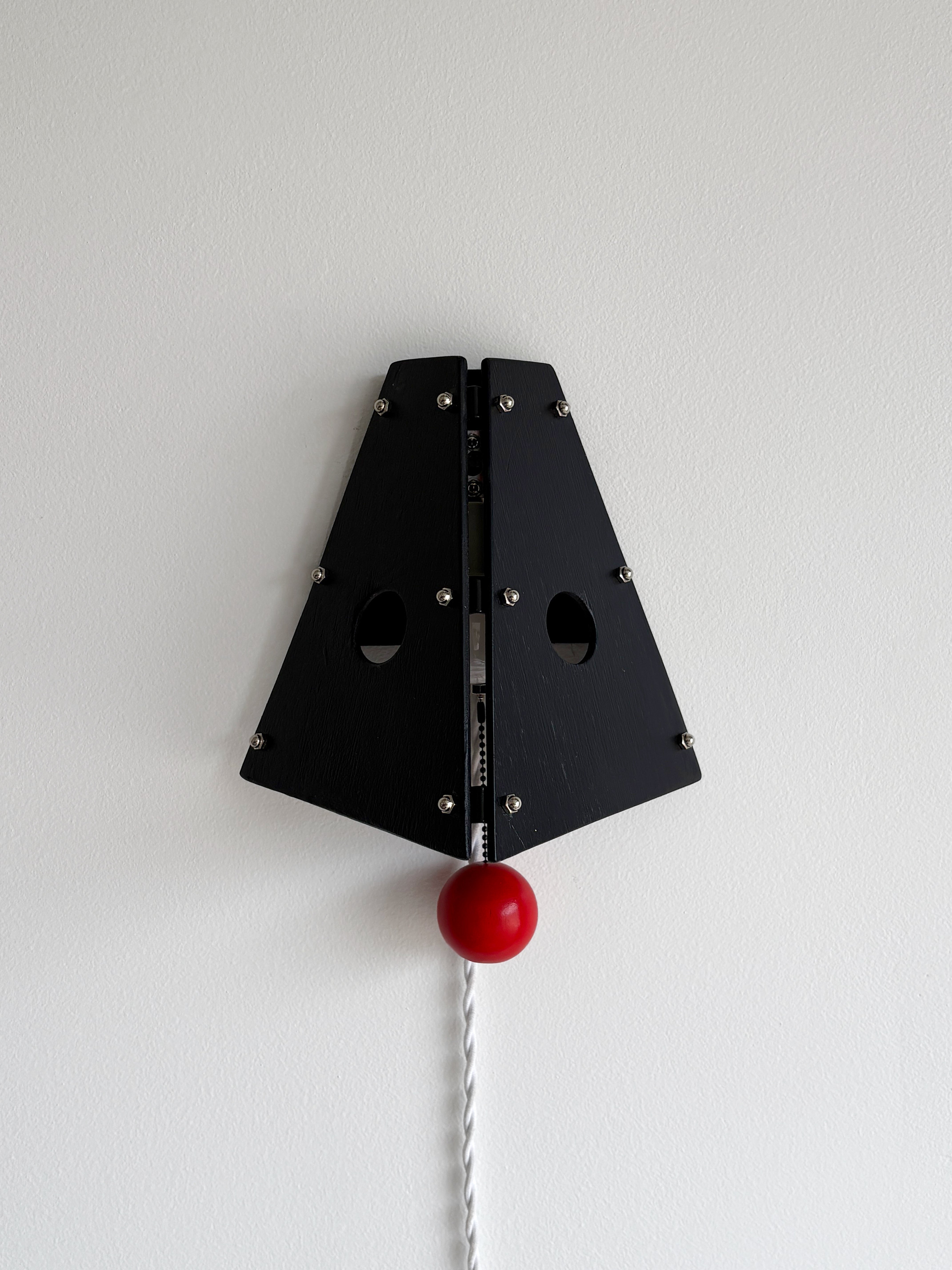 Block Sconce - Black