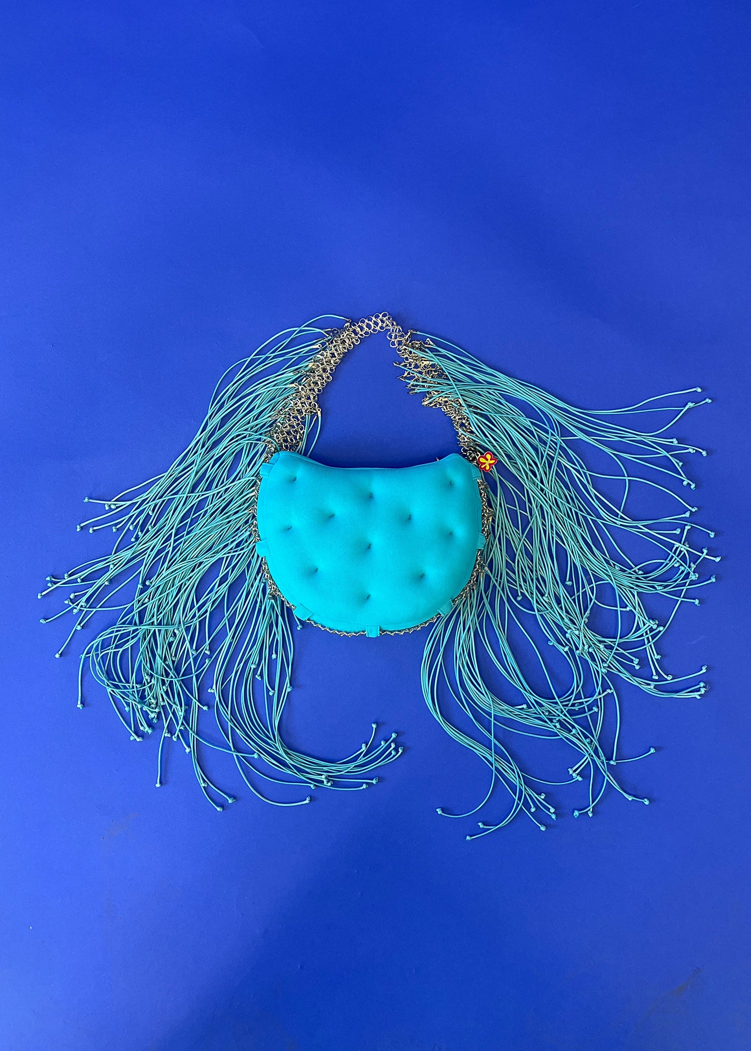 Archive Sale - Willow Plush Purse / Turquoise