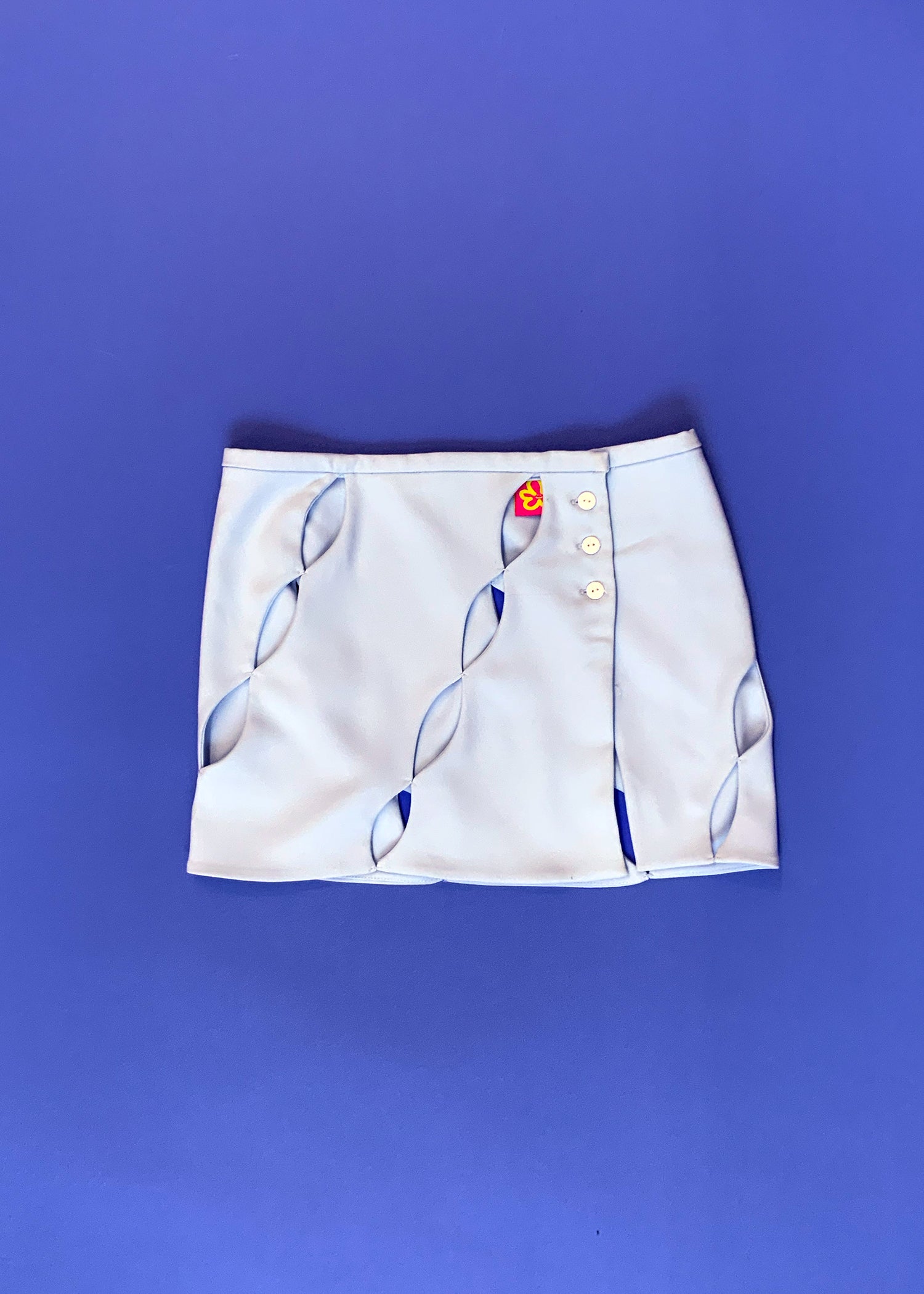 Archive Sale - Cutout Skirt / Baby Blue