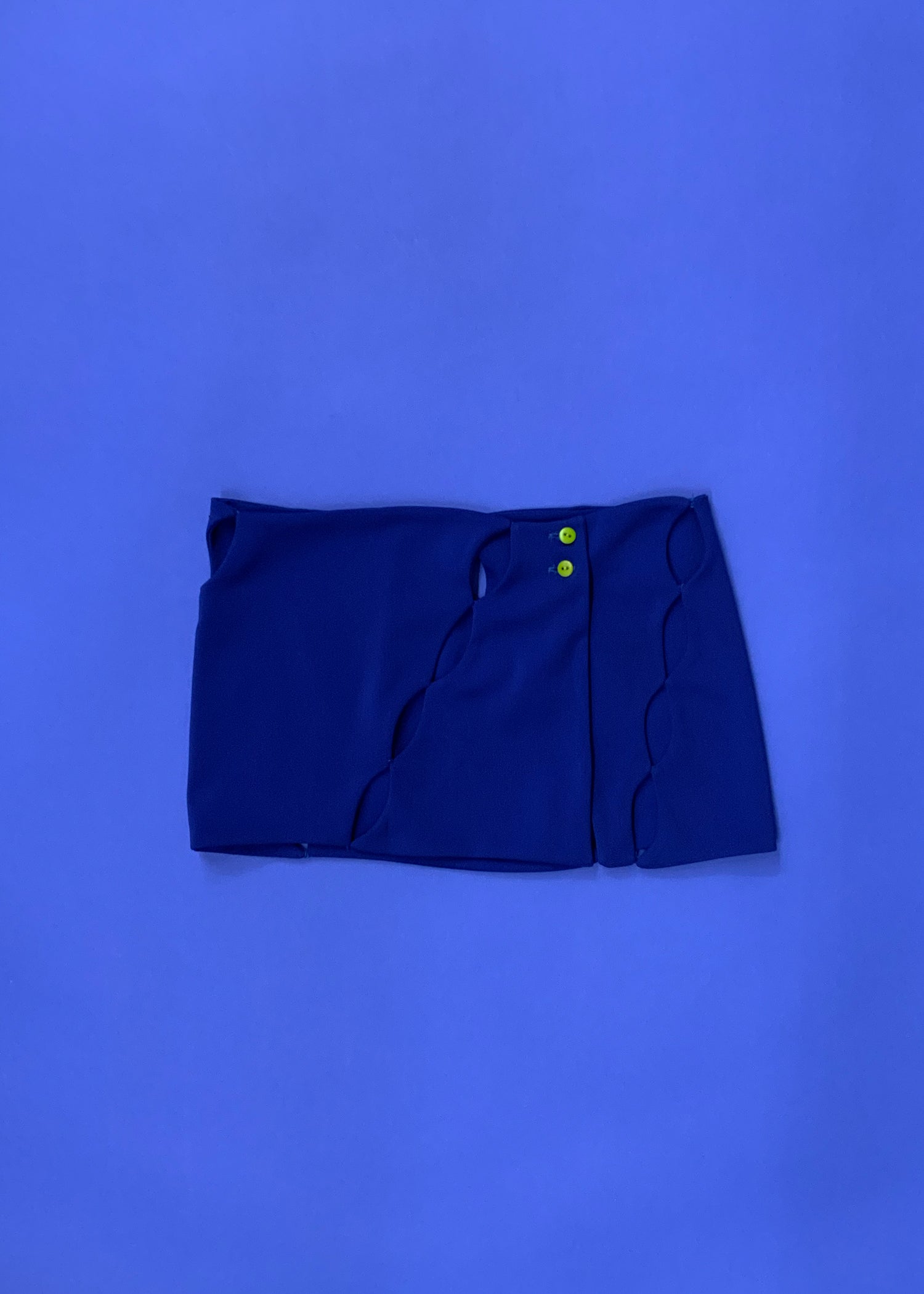 Archive Sale - Cutout Skirt / Royal