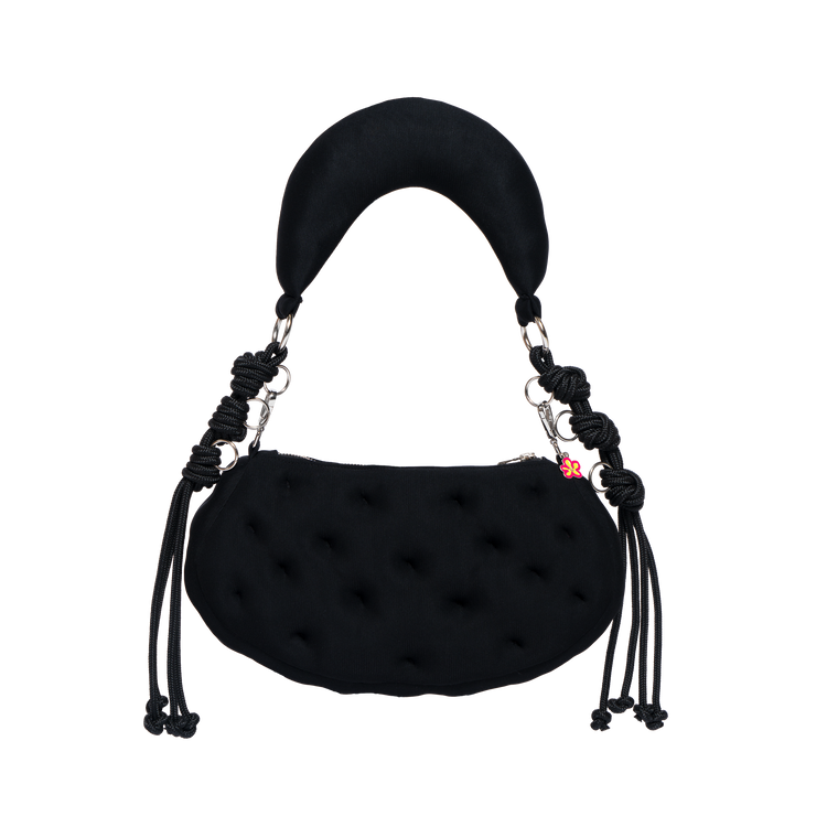 Mini Moonflower Purse (black)
