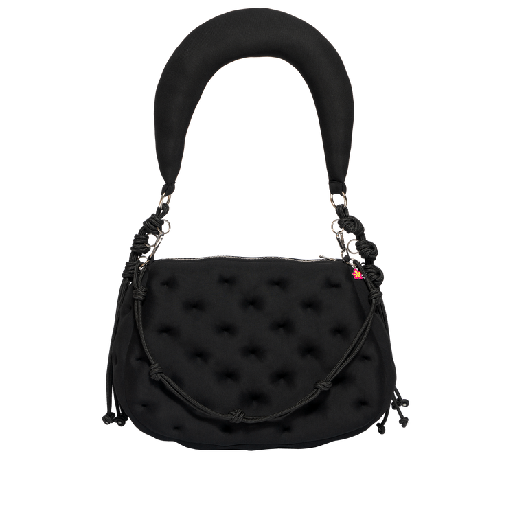 Moonflower Shoulder Bag (Black)