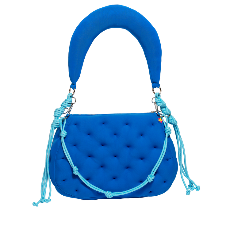 Moonflower shoulder bag (Royal Blue)